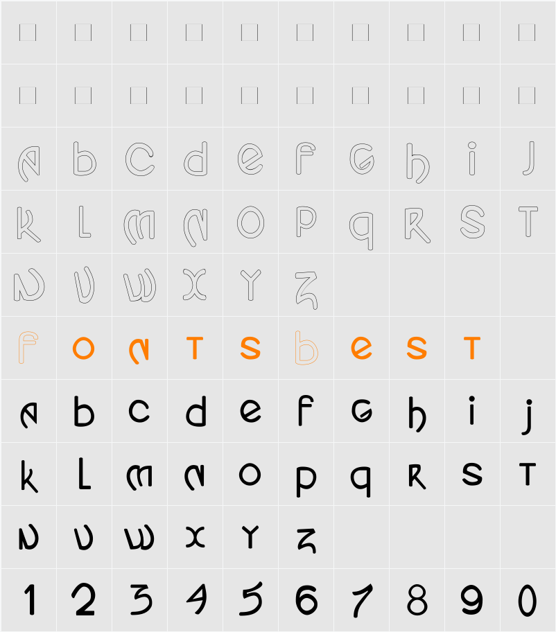 Yes:TimeWord Character Map