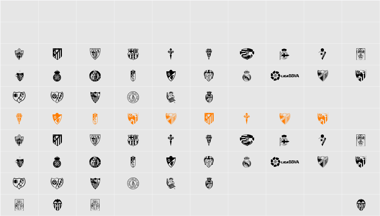 LFP Character Map