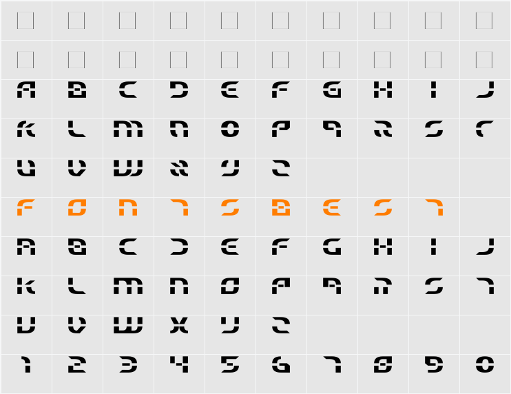 Starfighter Beta Character Map
