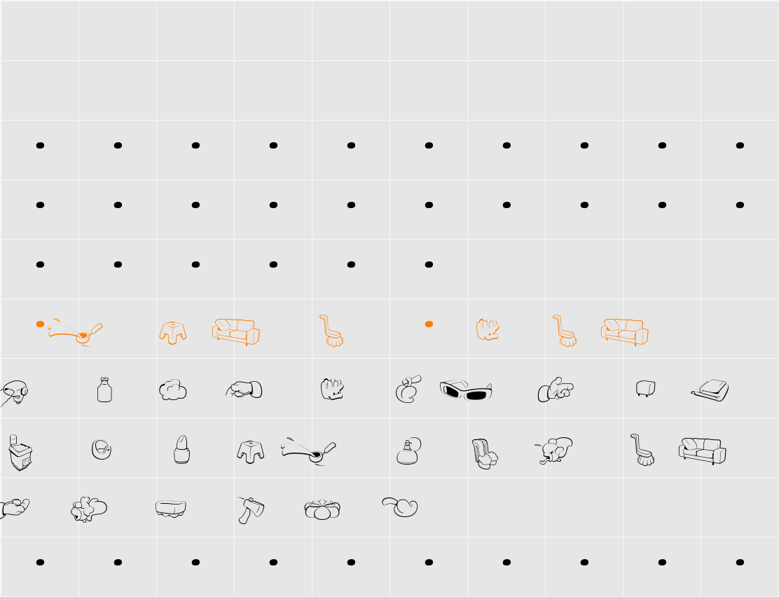 SaunaDingbats-Outline Character Map