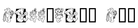 Teddybers Too Font Image
