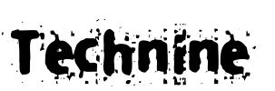 Technine Font Image