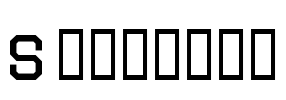 Square40 Font Image