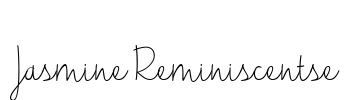 Jasmine Reminiscentse