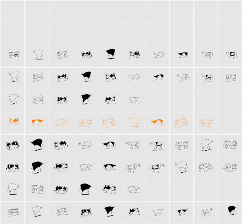 TaurusCowboys Character Map