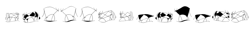 TaurusCowboys Font Image