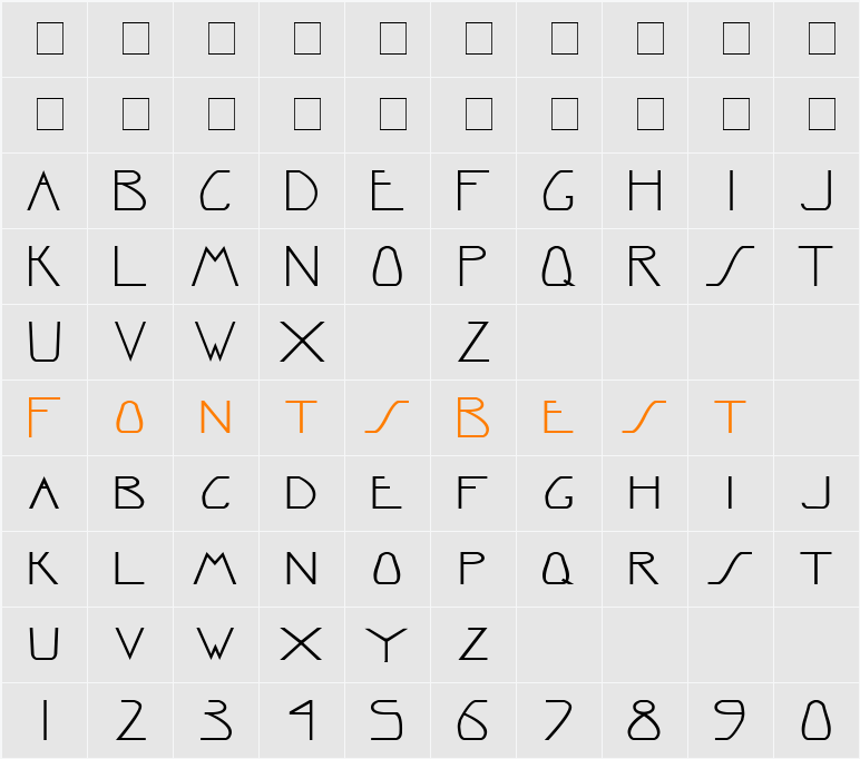 Slither Character Map