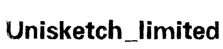 Unisketch_limited Font Image