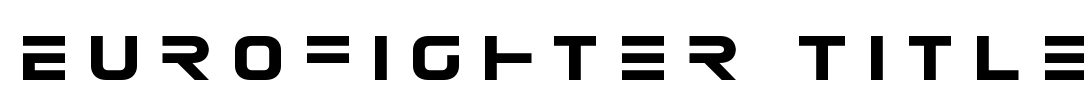 Eurofighter Title