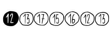 Scribynumbers