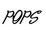 pops Font Image