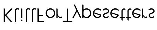 KlillForTypesetters Font Image