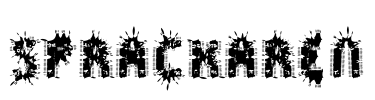 Spräckaren Font Image