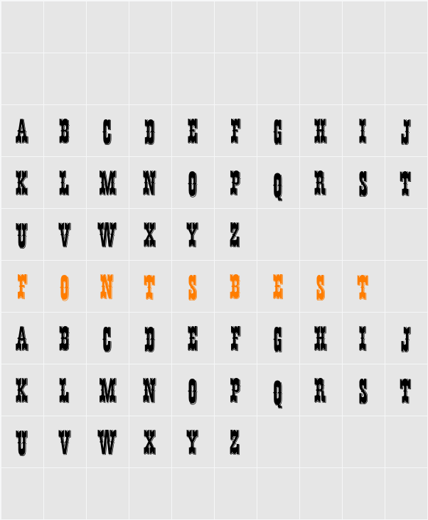 HFF Young Wanna Character Map