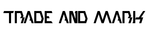 trade and mark Font Image