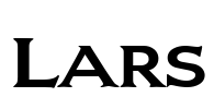 Lars Font Image