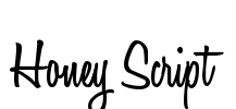Honey Script Font Image