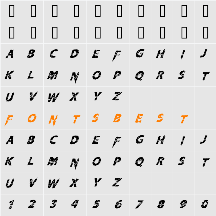 Knife Fight Ballet Character Map