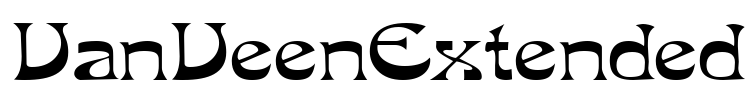 VanVeenExtended Font Image