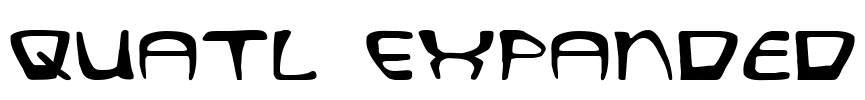 Quatl Expanded Font Image