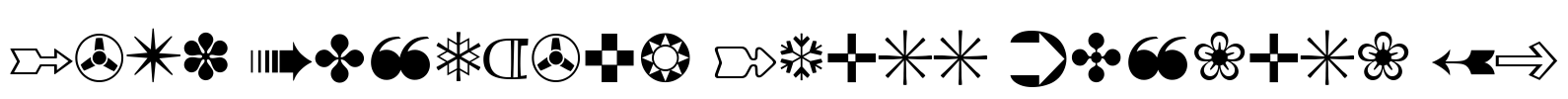 Zapf Dingbats Three Hundred BQ
