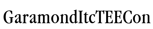 GaramondItcTEECon