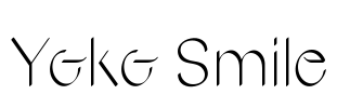 Yoko Smile Font Image