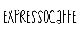ExpressoCaffe Font Image