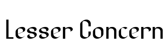 Lesser Concern