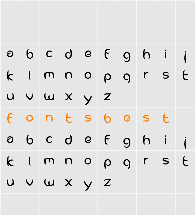Logobloqo2 Character Map