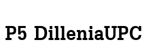 P5 DilleniaUPC Font Image