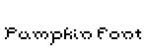 Pumpkin Font