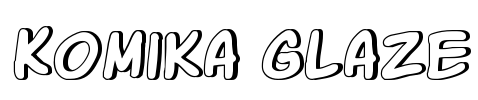 Komika Glaze Font Image