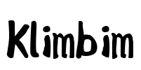 Klimbim Font Image