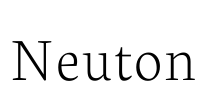 Neuton Font Image