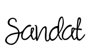 Sandat Font Image