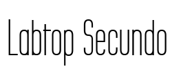 Labtop Secundo Font Image
