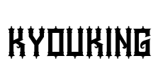 Kyouking Font Image