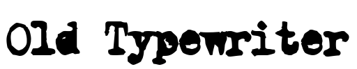 Old Typewriter