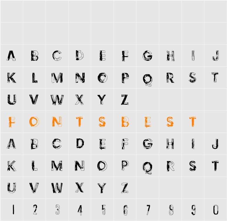 Torture, Light Character Map