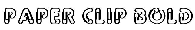 Paper Clip Bold