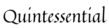 Quintessential Font Image