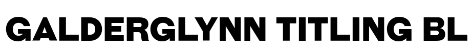 Galderglynn Titling Bl