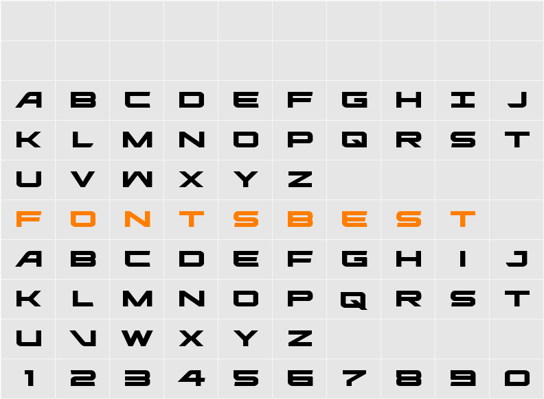 Ghost Clan Expanded Character Map
