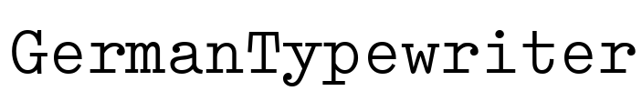 GermanTypewriter