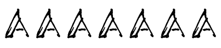 HARPOER Font Image