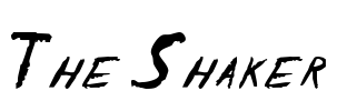 The Shaker Font Image