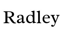 Radley Font Image