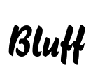 Bluff Font Image