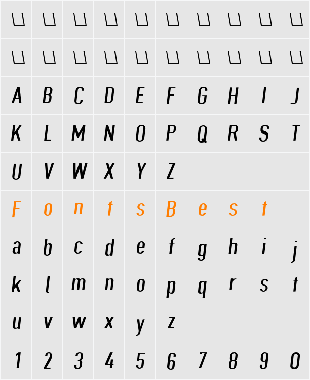 Give A Hoot Character Map